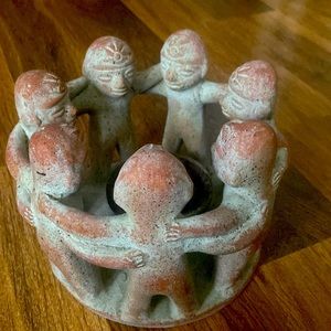 Circle of Friends candle holder.
